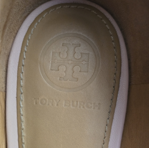 Tory Burch Benton 2 Ballet Flats Sea Shell Pink Size 7.5 - Picture 10 of 11